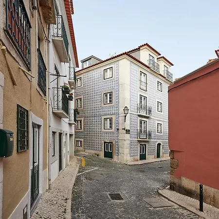 Colourful Life In Alfama By Hansi Lisboa